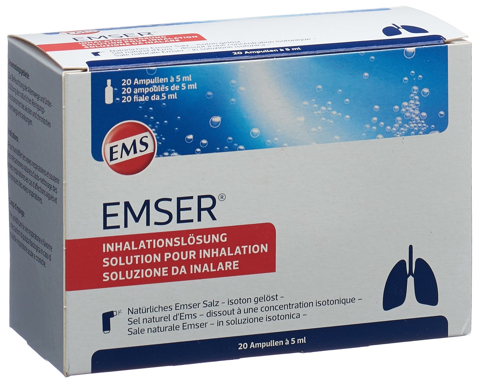 #Grösse_20 Ampullen x 5 ml