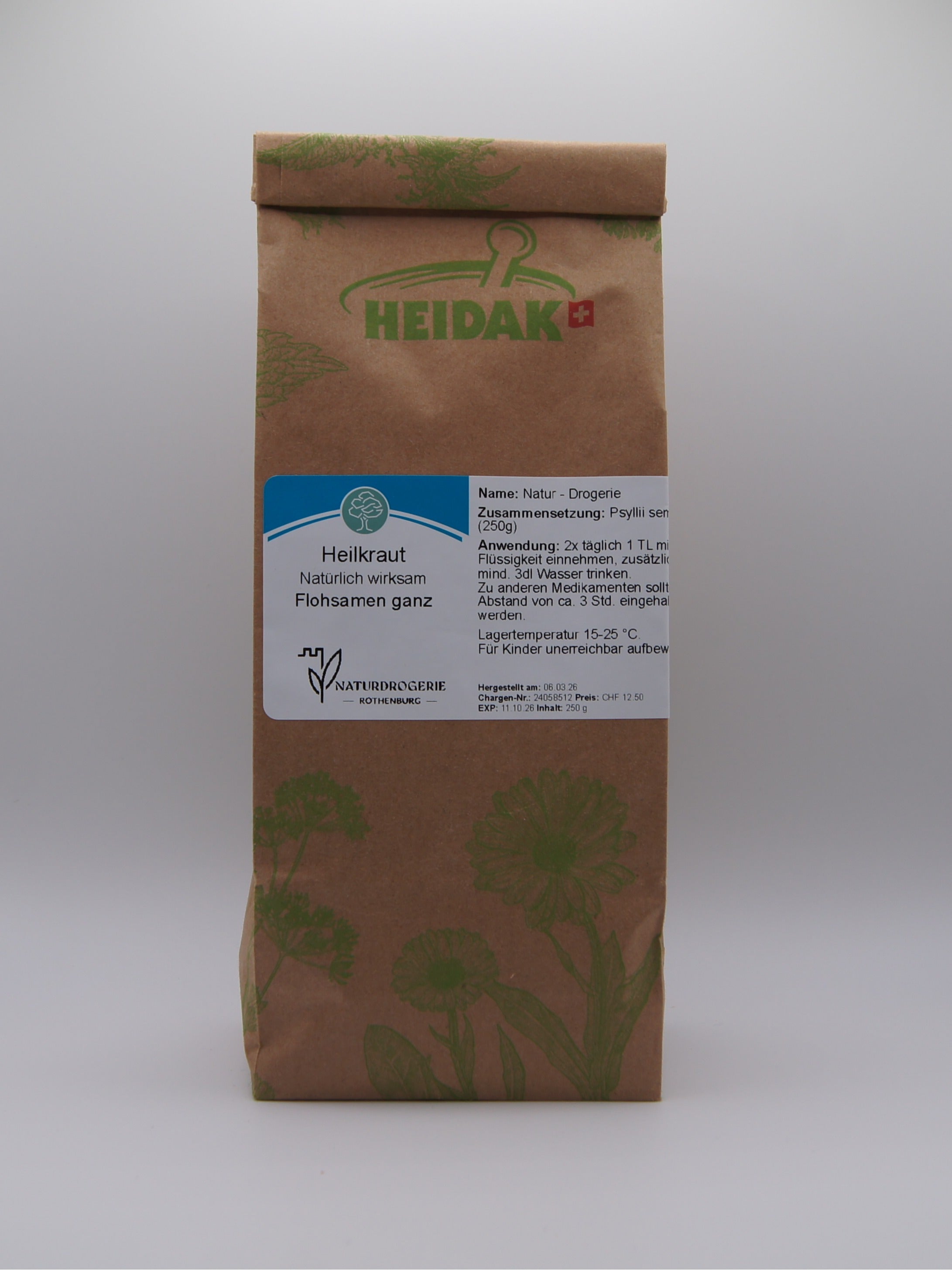 FLOHSAMEN GANZ 250G