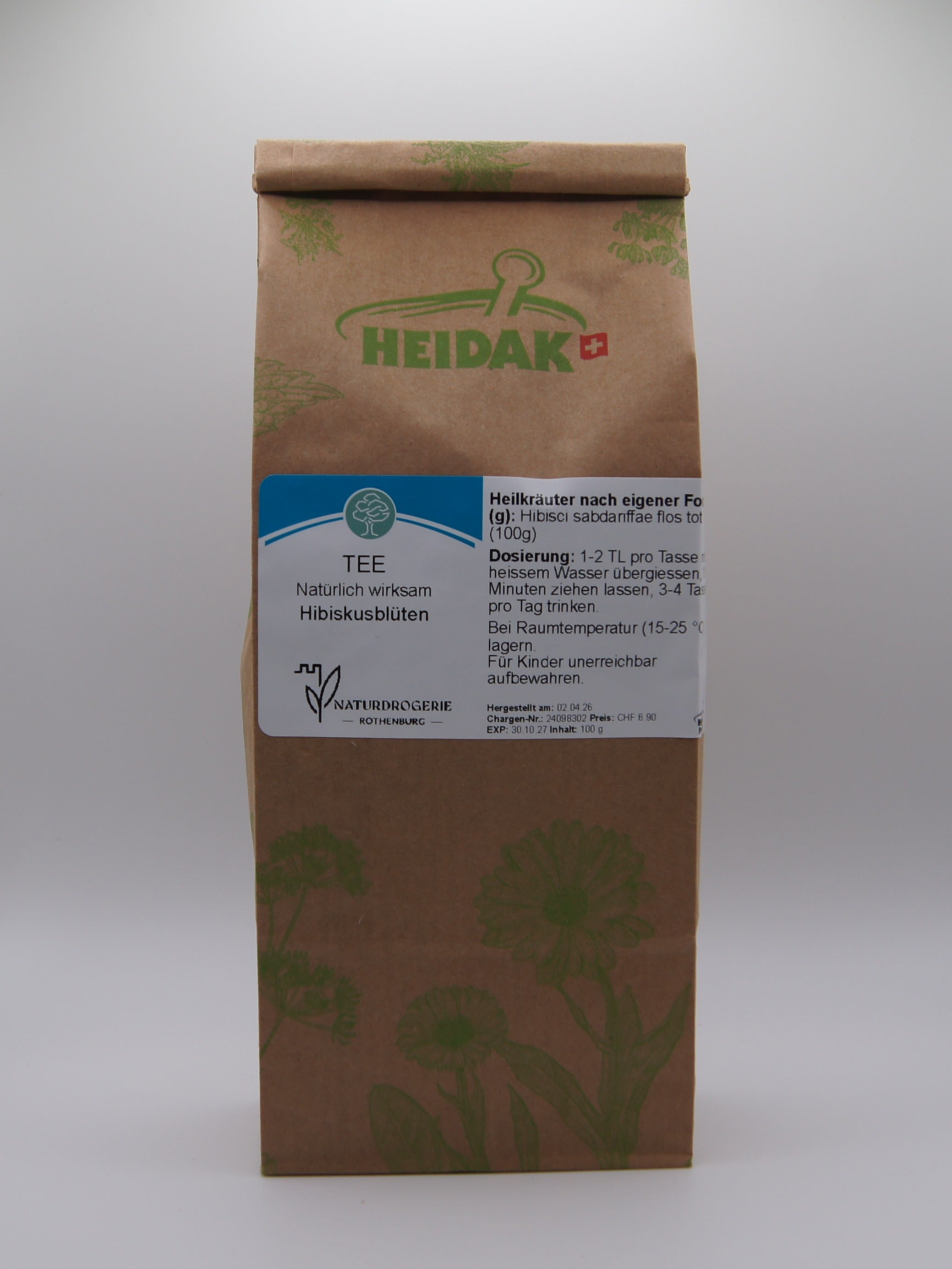 HIBISKUSBLÜTEN TEE 100G