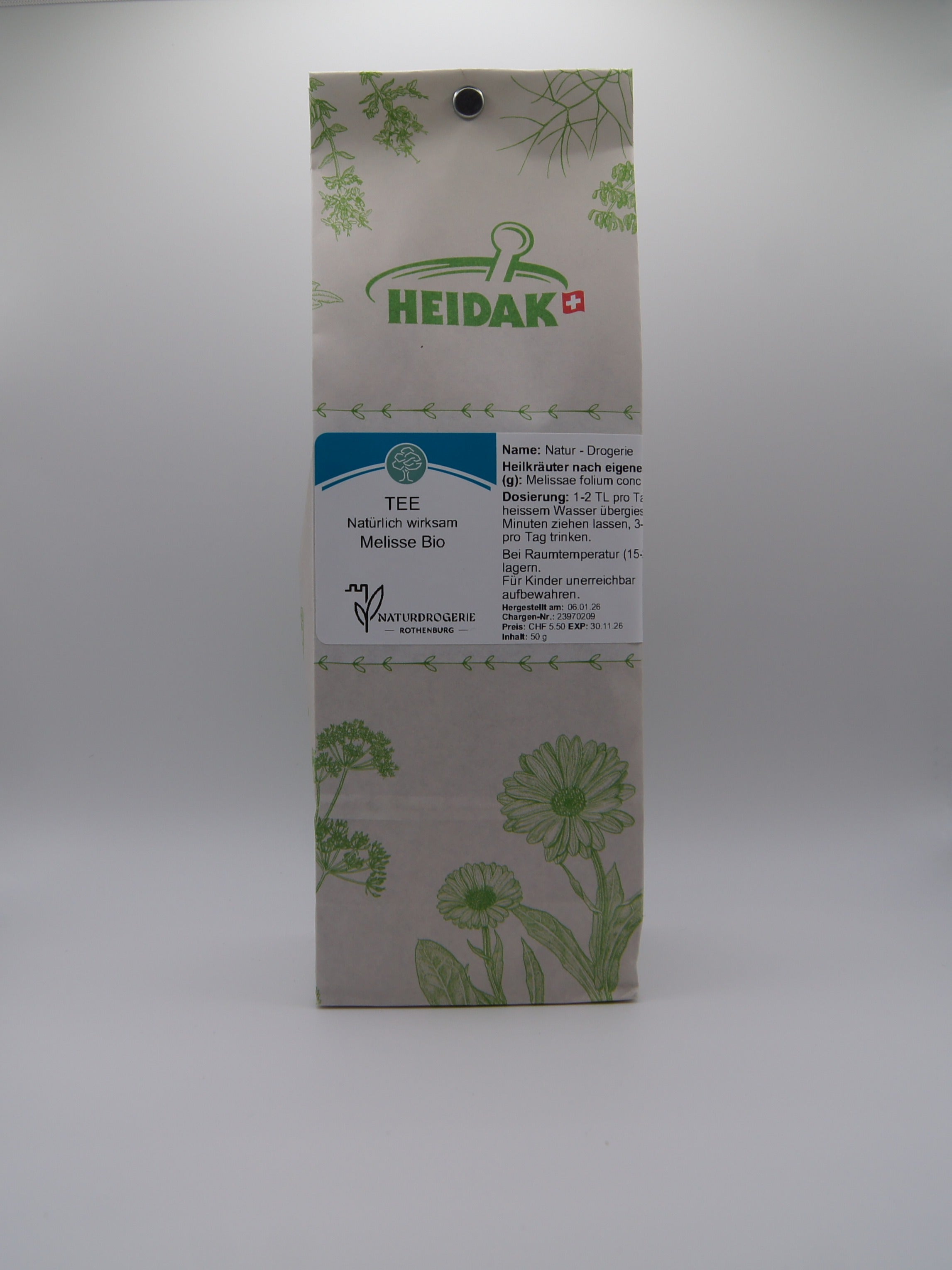 MELISSE BIO TEE 50G